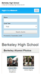 Mobile Screenshot of berkeleyhighschoolalumni.com